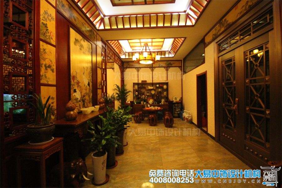 別墅中式裝修施工圖,中式裝修施工圖