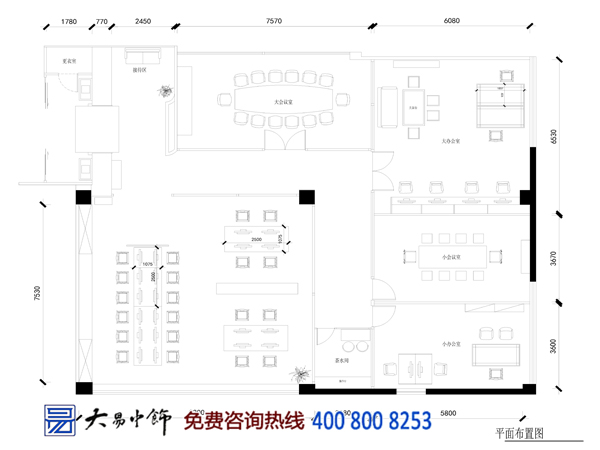 海淀禪意中式辦公中式設(shè)計(jì) 愉悅的一種修煉