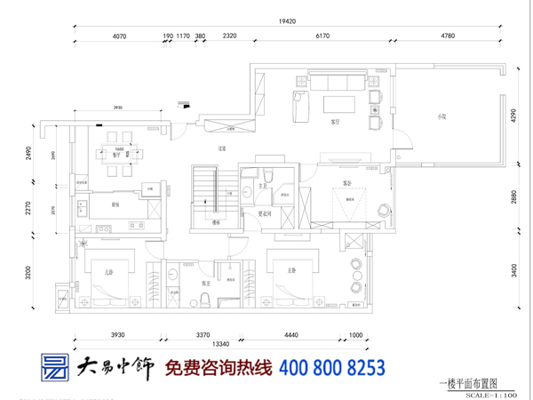 開啟現(xiàn)代中式生活詩意篇章，香頌復式中式家居新中式設計